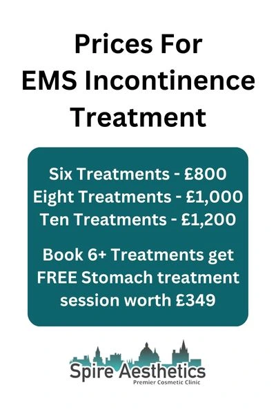 EMS Incontinence Treatment Prices East Retford