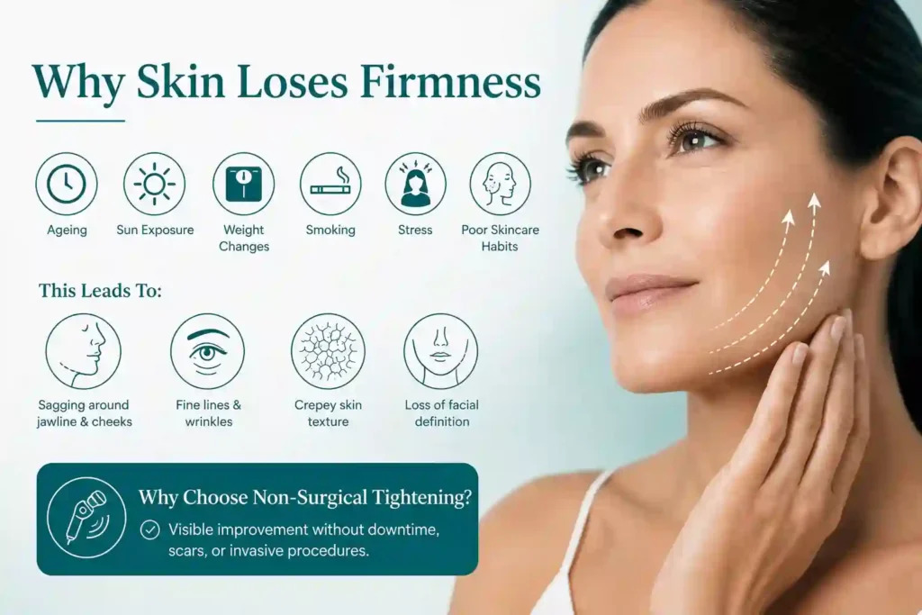 What Makes Skin Lose Firmness and Why Do People Seek Non-Surgical Tightening East Retford?