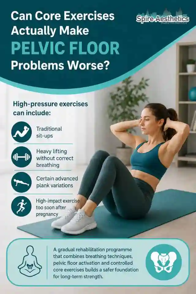 Can Strengthening Your Core Alone Actually Make Pelvic Floor Problems Worse East Retford?